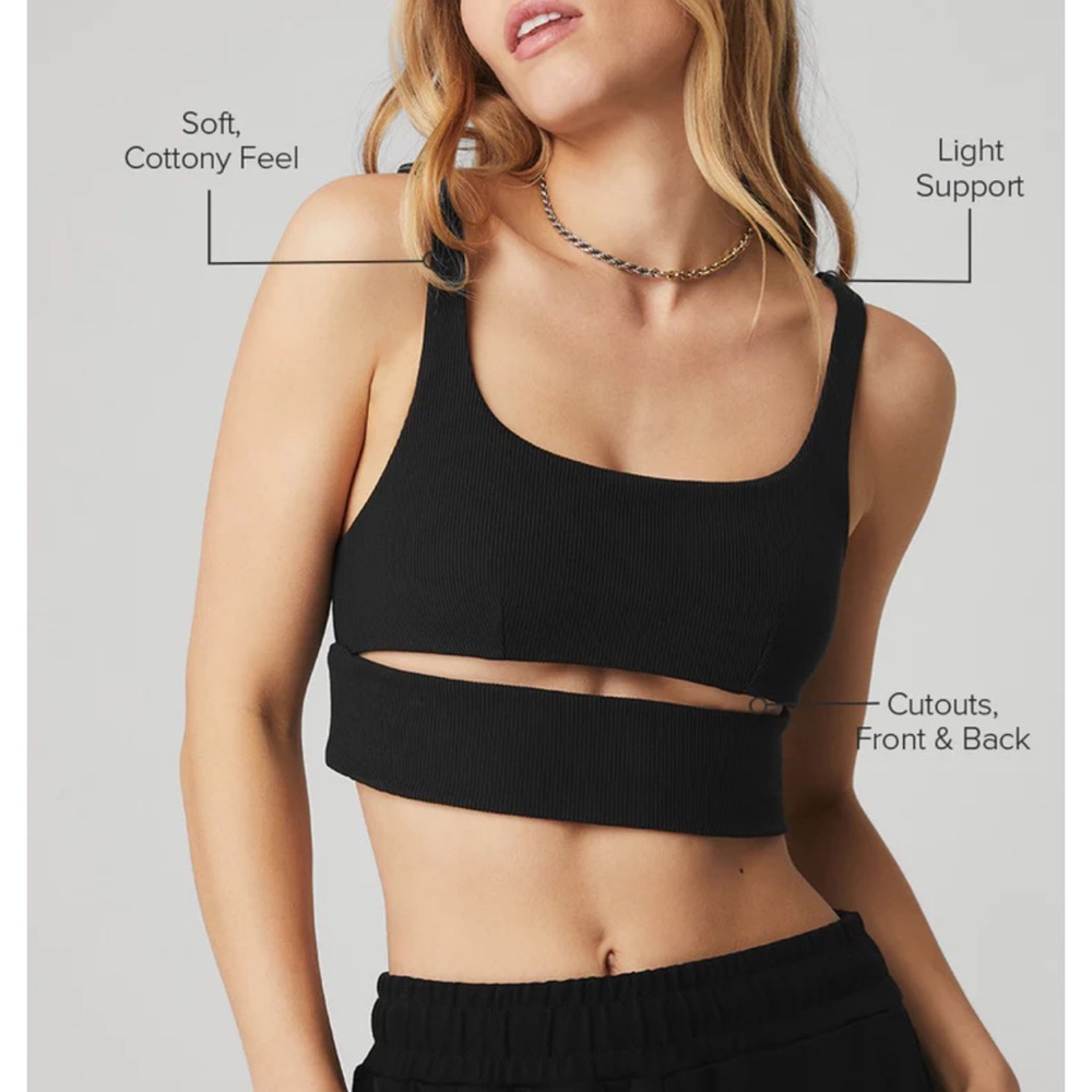 Alo yoga slit bra